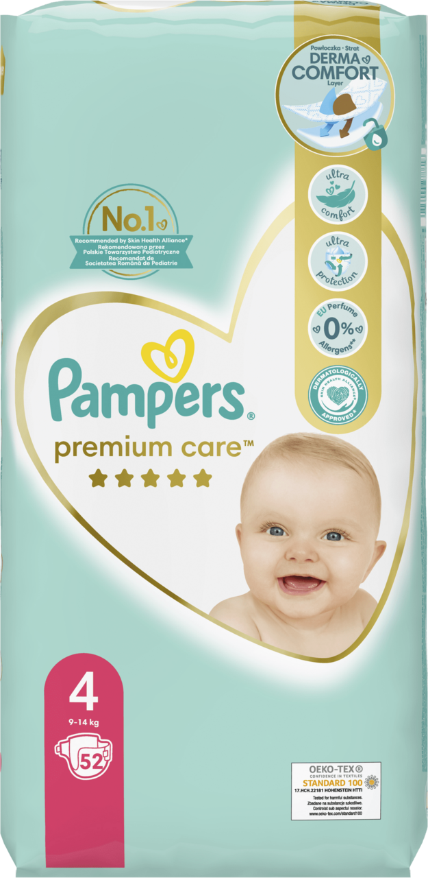 auchan pampers premium care 4 cena