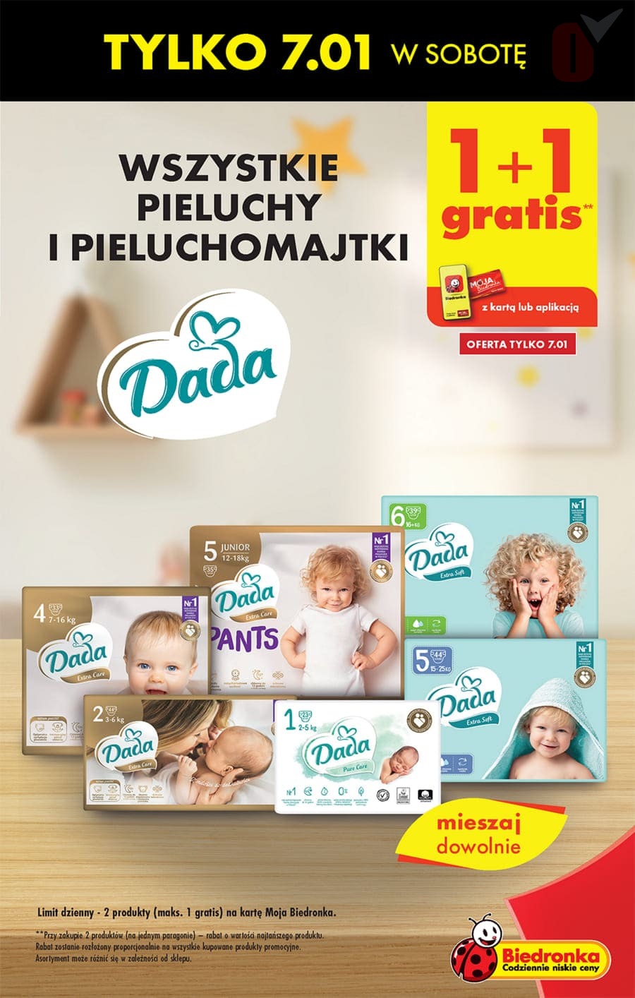 pampers biedronka 140 sztuk