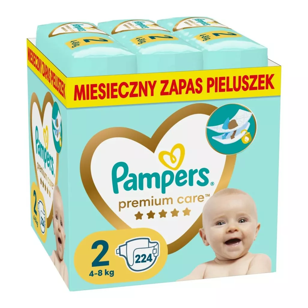 pampers baby dry rozmiar 3 198 sztuk