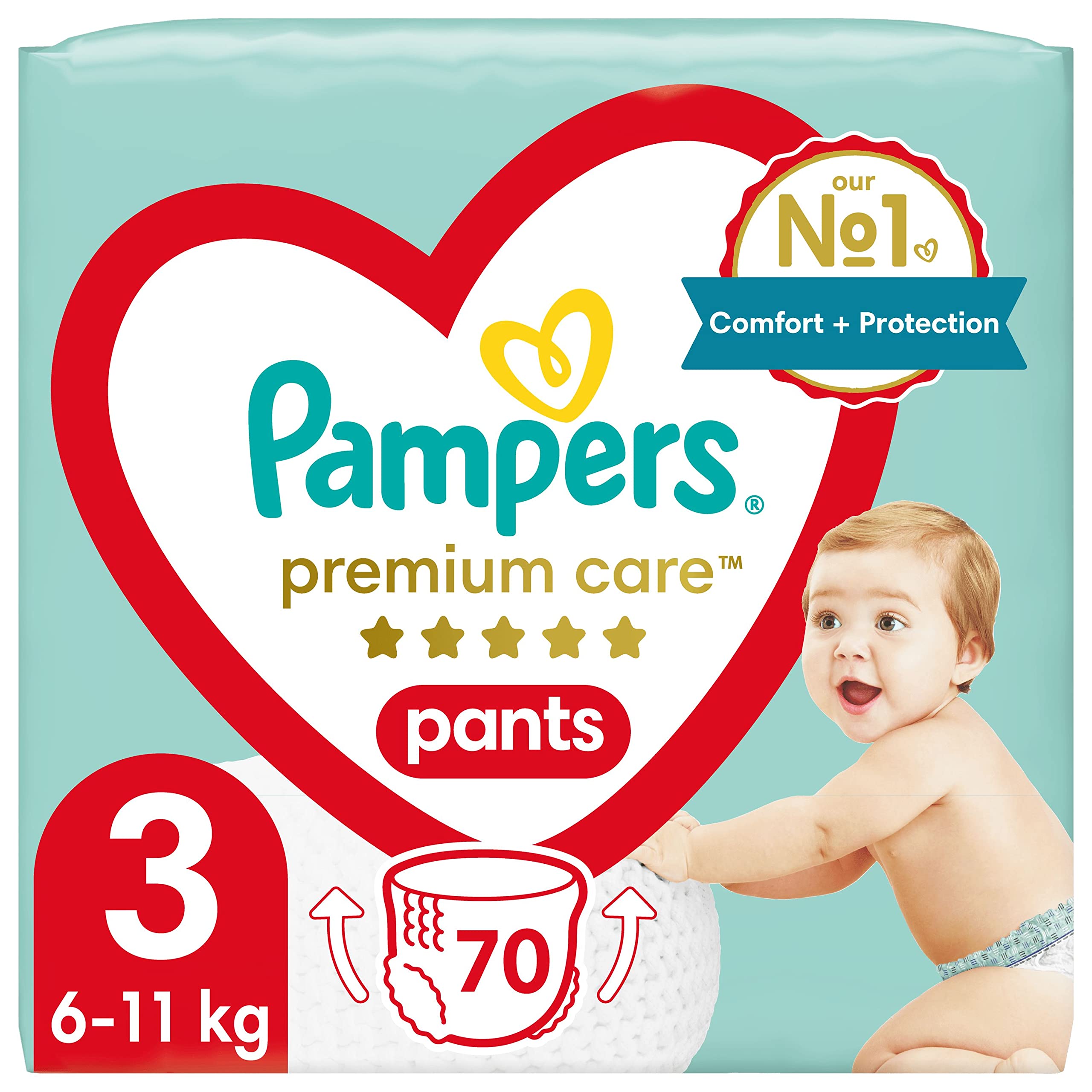 pampers pieluchomajtki active baby pants 6 132szt