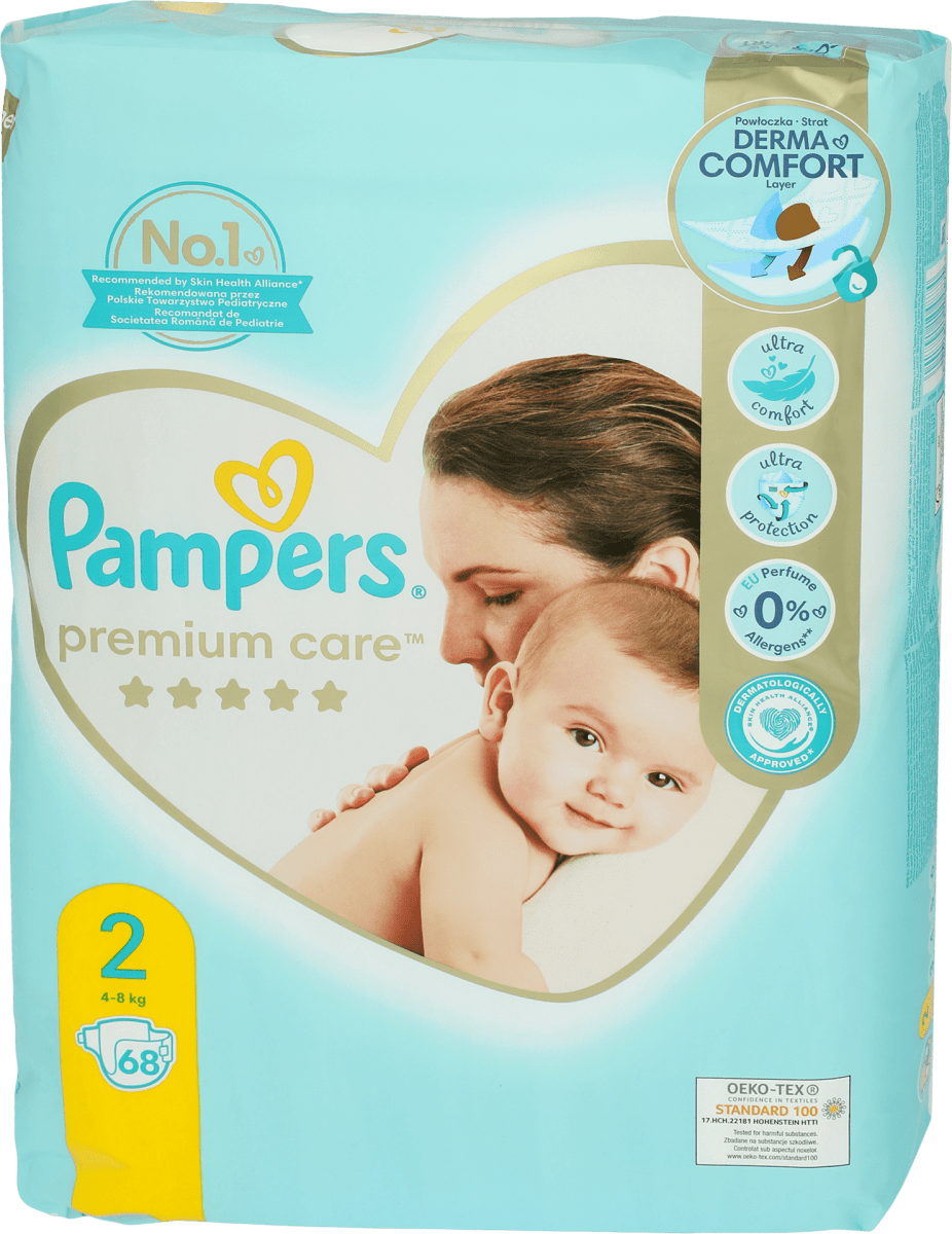 pampers premium care odparzenia