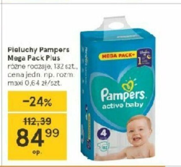 pieluchy pampers od producenta