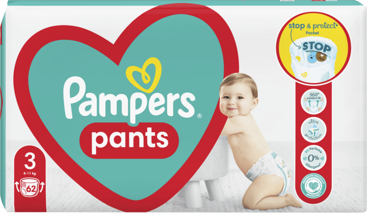 pampers dziewczyny