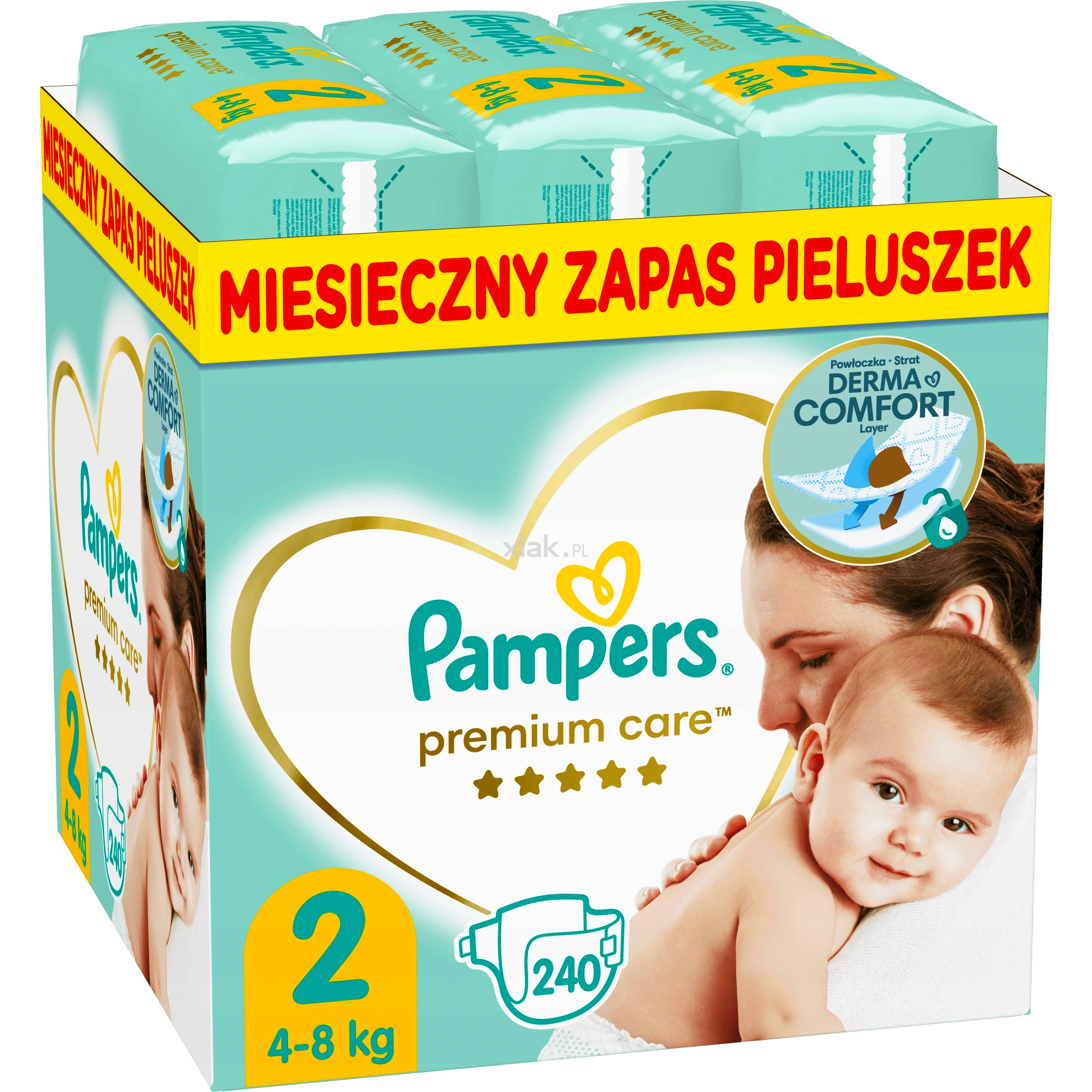 pieluchomjatki pampers premium care 4