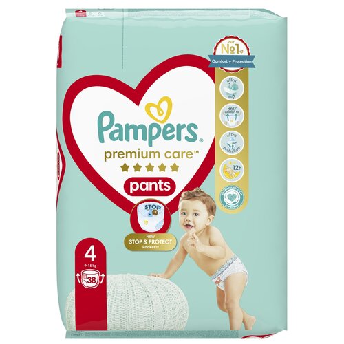 pieluchomajtki pampers premium care pants 44 szt