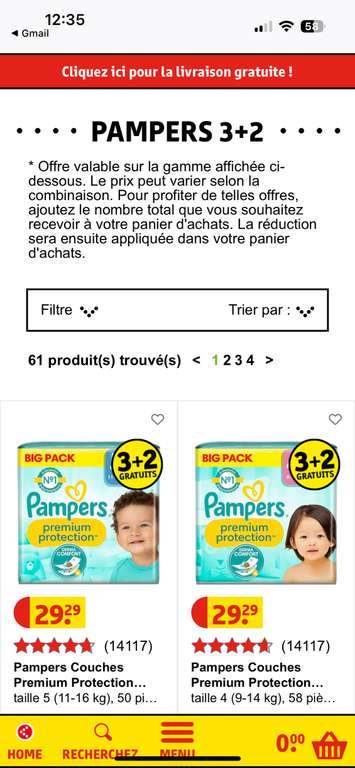 pampers active baby-dry74 szt