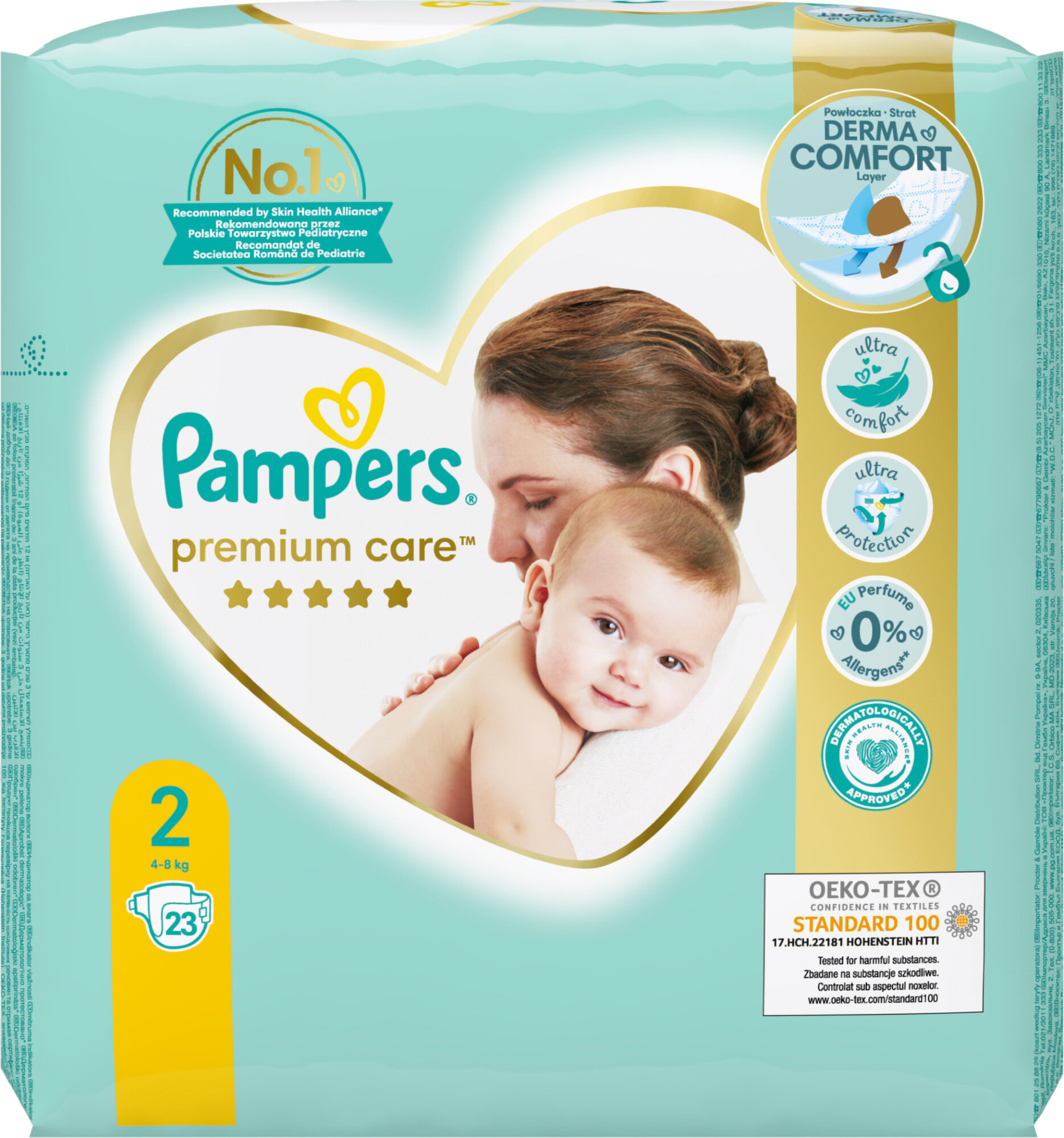 pampers premium care 2 40szt