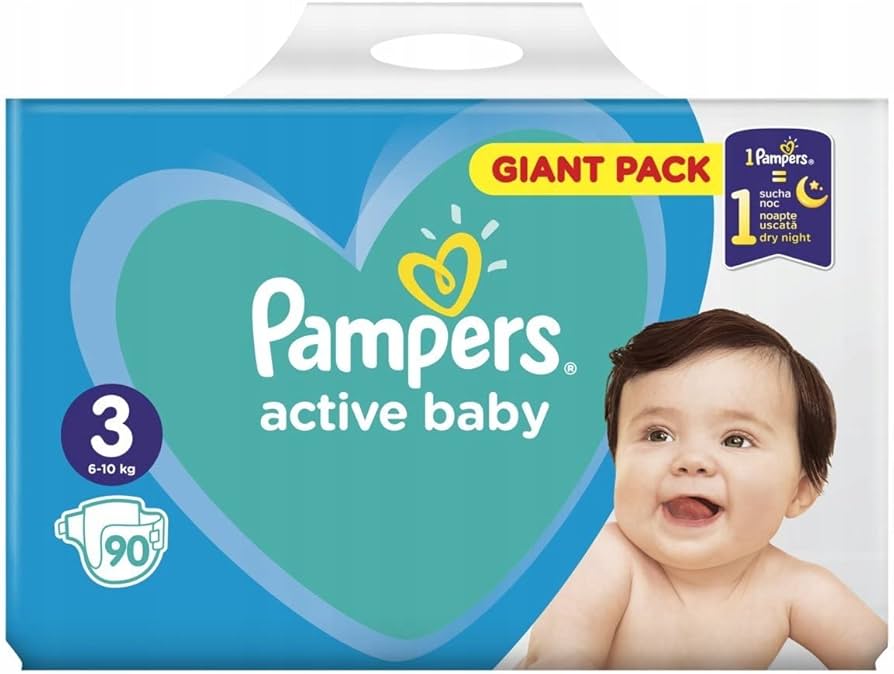 pampers active baby-dry pieluchy nr 5