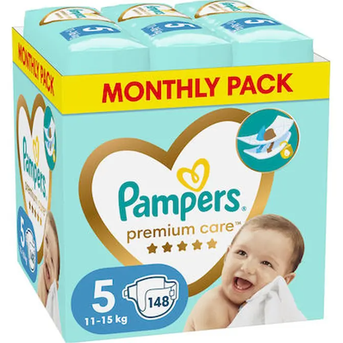 pampers pants premium care 5