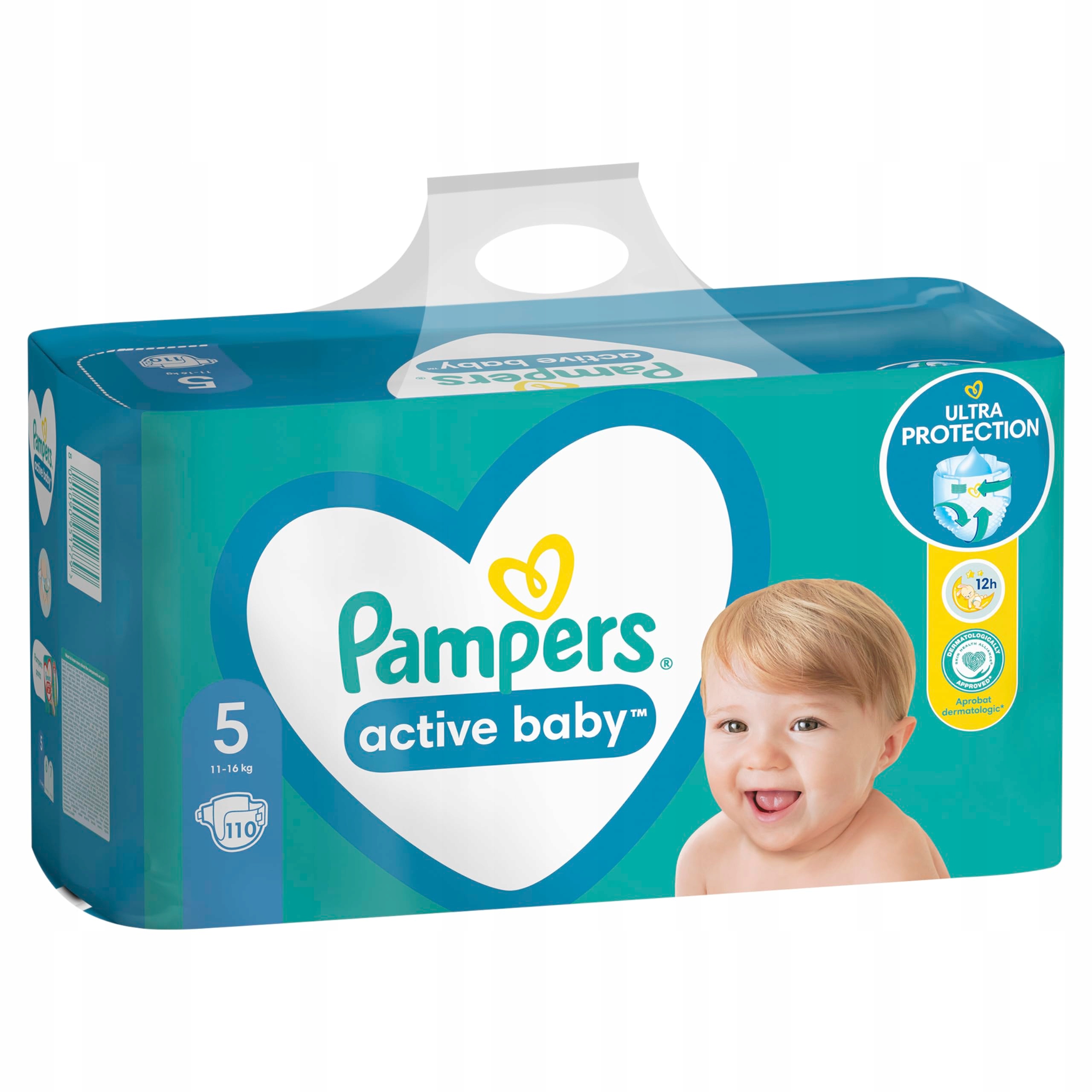 pamper active baby 4 174 szt