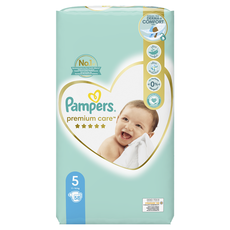 pampers pieluchy 4 52 sztuk