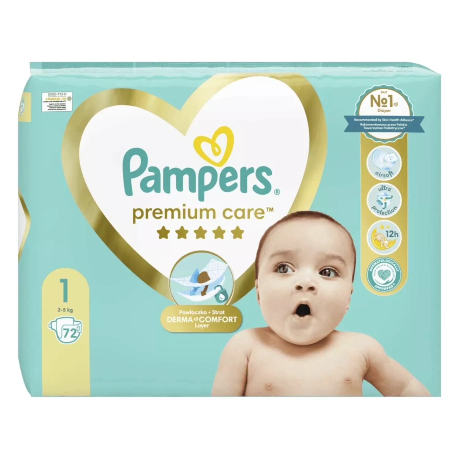 pampers premium care 0 duze paczki