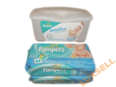 pieluchomajtki pampers 3 naklejka z tylu