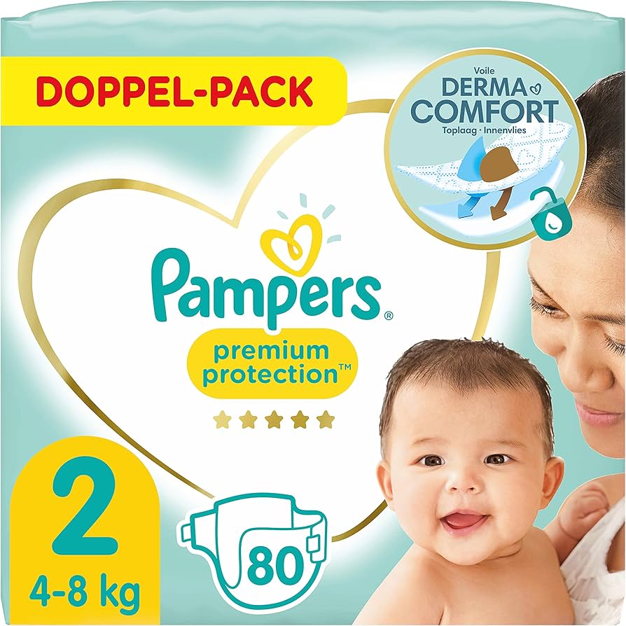 pampers new baby dry 2 giant box