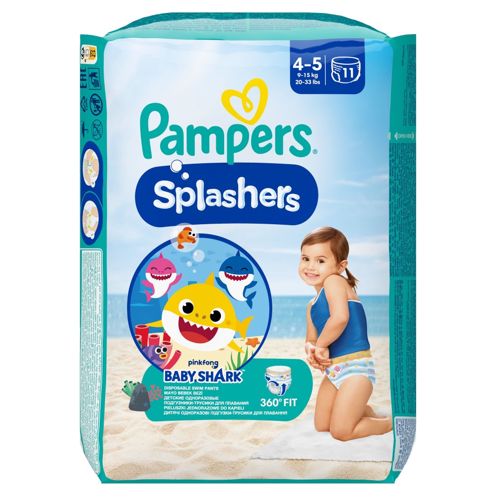 pampers splashers 6-7