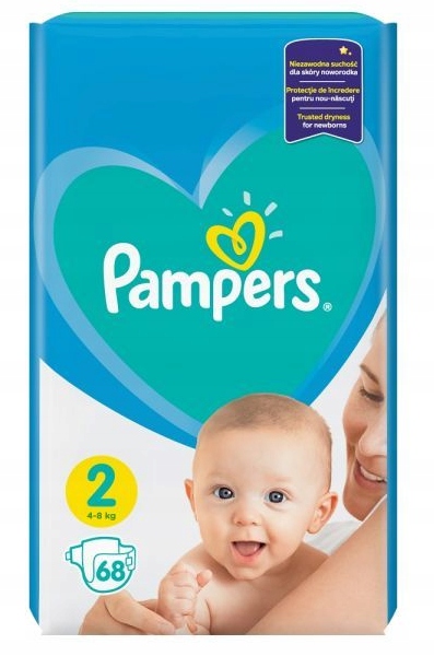 pampers active baby dry 3 68 sztuk