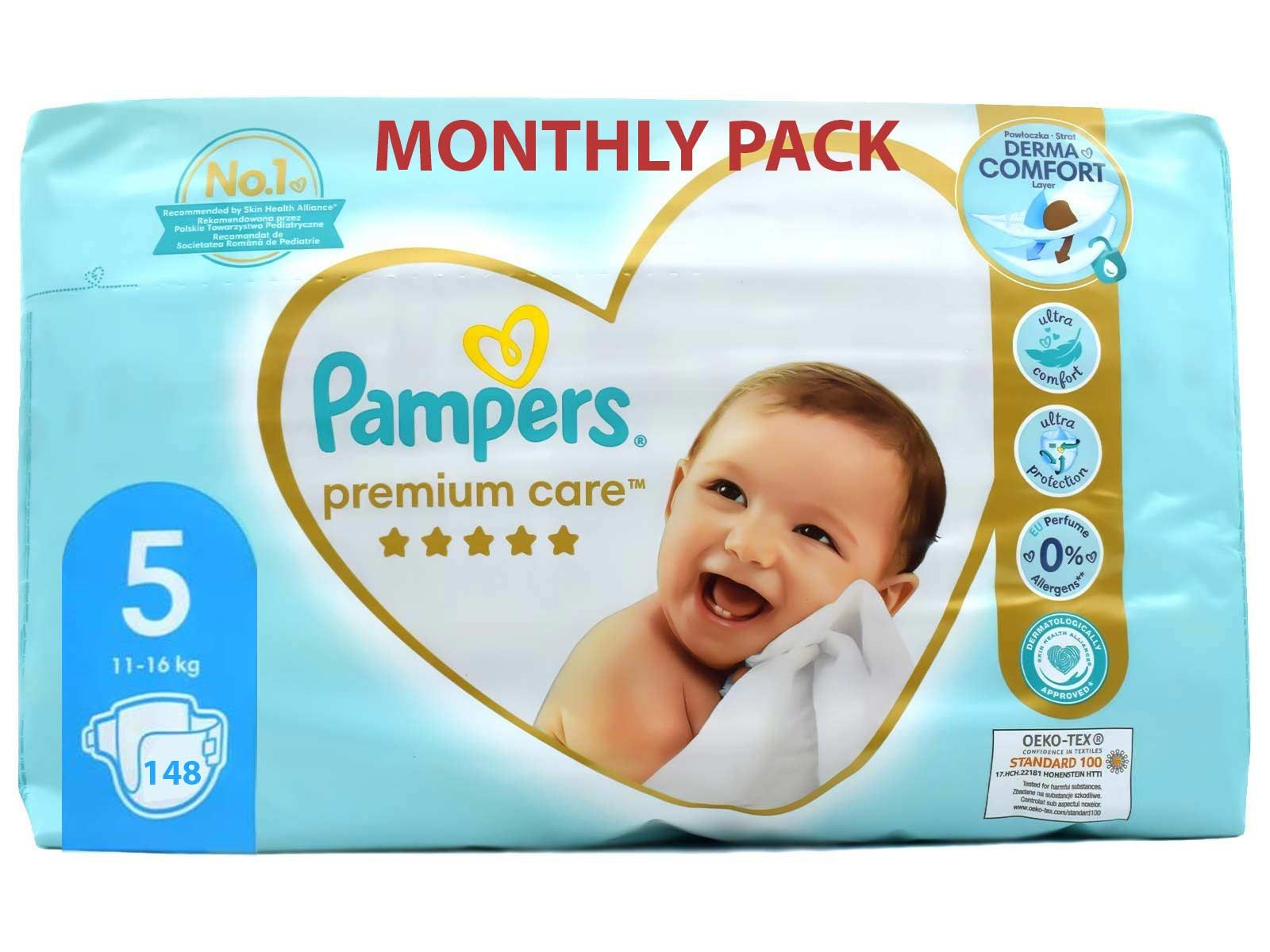 pieluchy pampers różnice