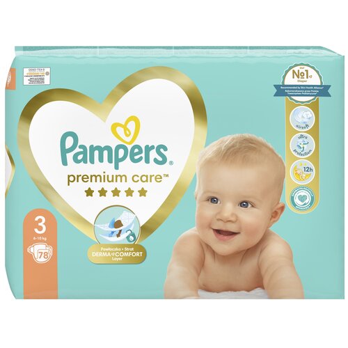 różnica między pampers active baby a premium care