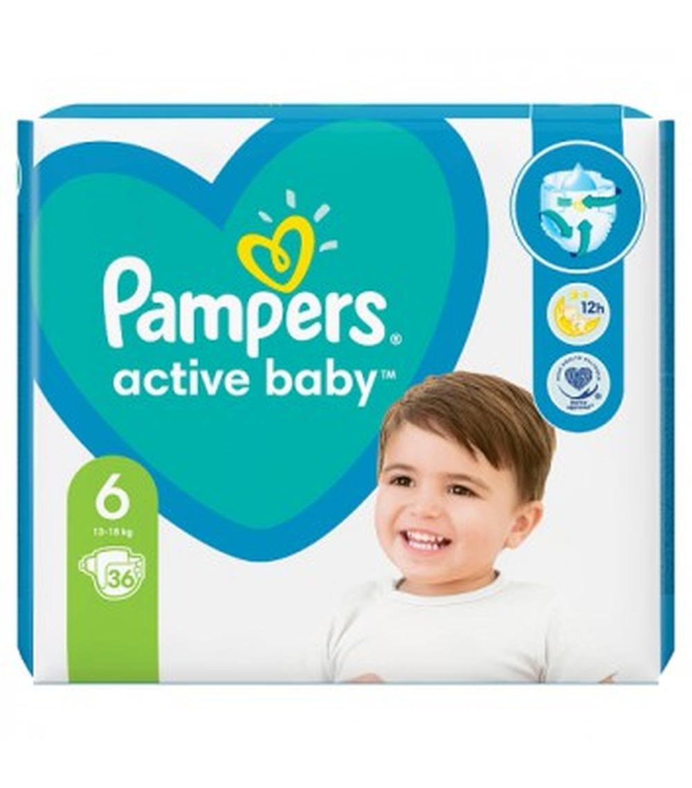 pampers pieluchy przedziały