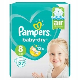 aqua pure pampers skład