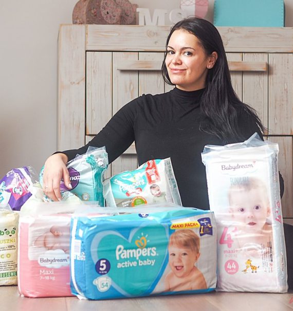 pampers ciaza pierwsza pieluszka