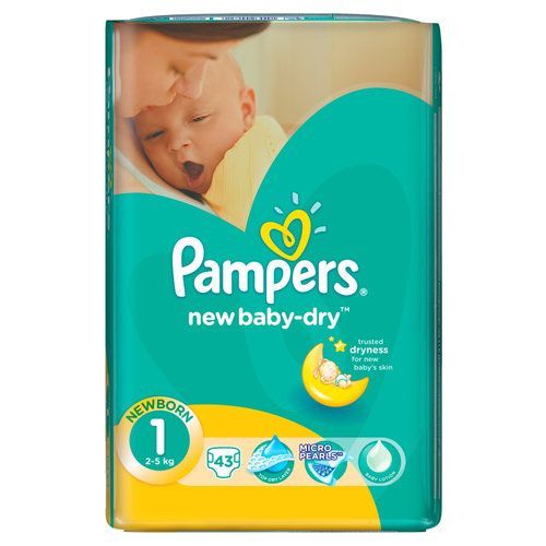 chusteczki nawilżane w pojemniku pampers