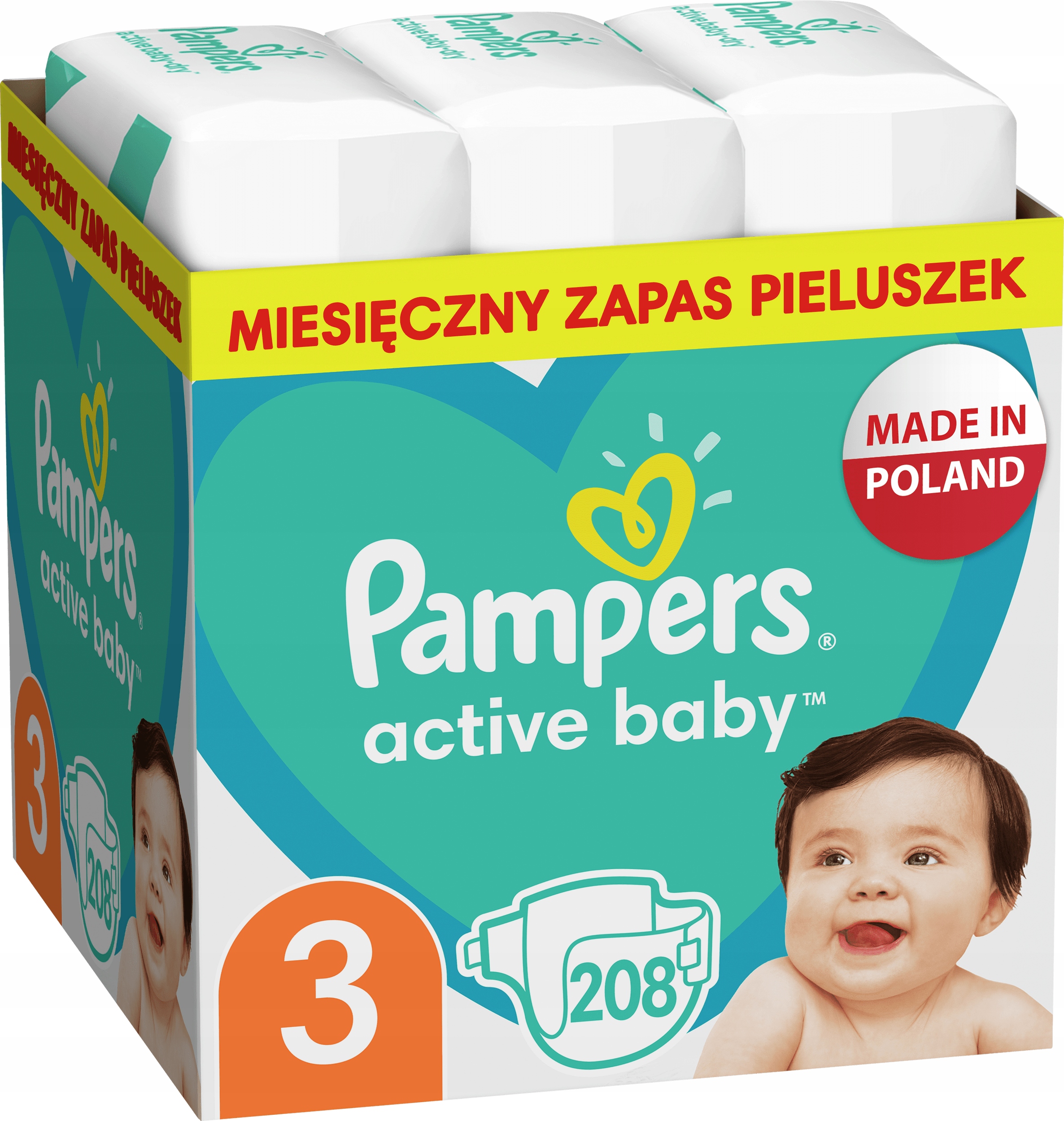 pieluchy pampers 4 premium care