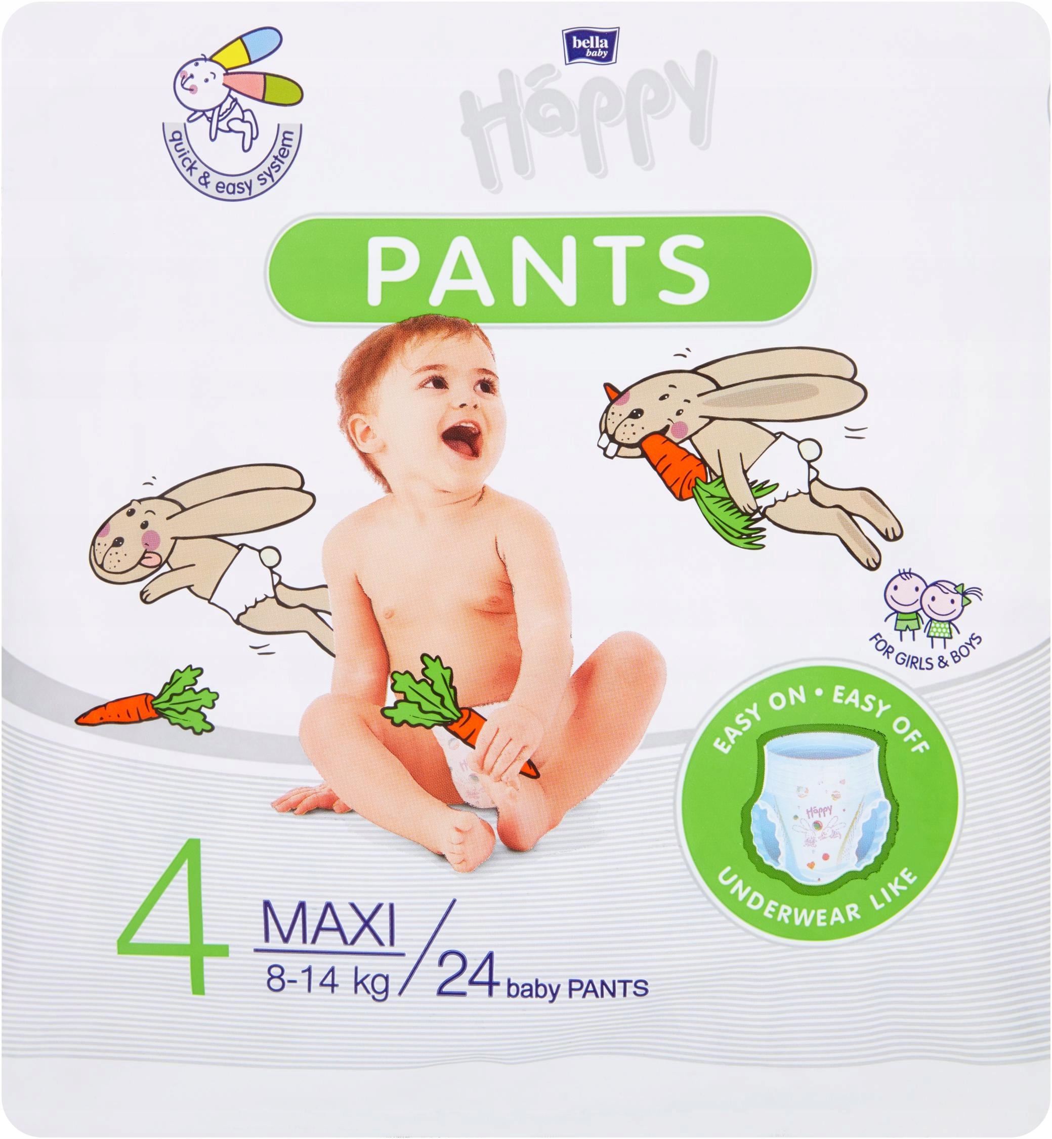 pampers 4 174 sztuk