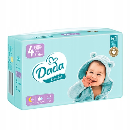 pieluchy dada premium fioletowe