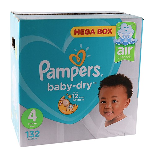 pieluchy pampers zółte