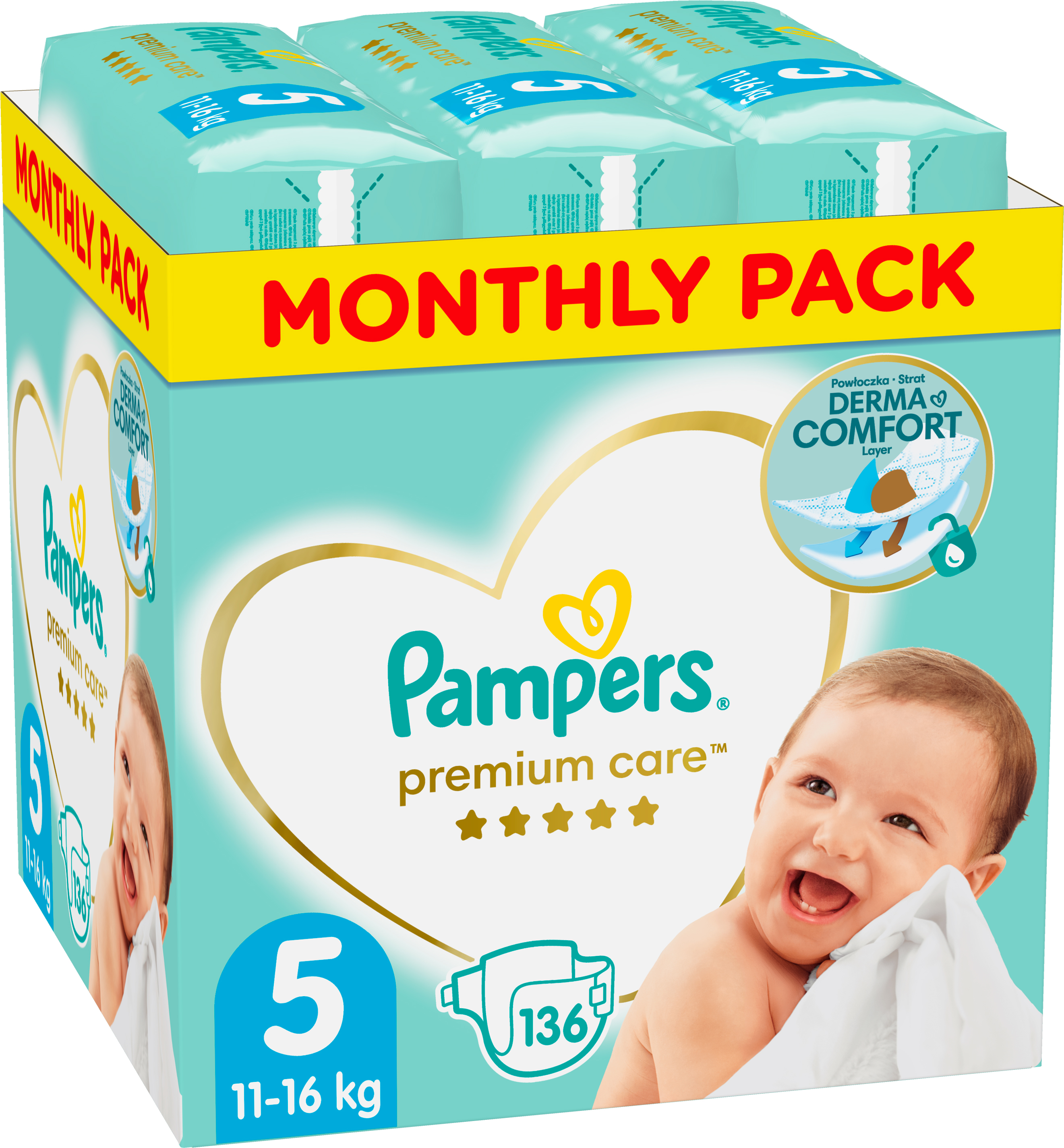 49 szt pampers 4