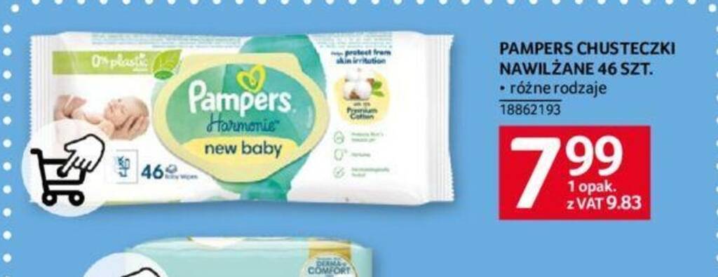 chusteczki pampers new baby sensitive opinie