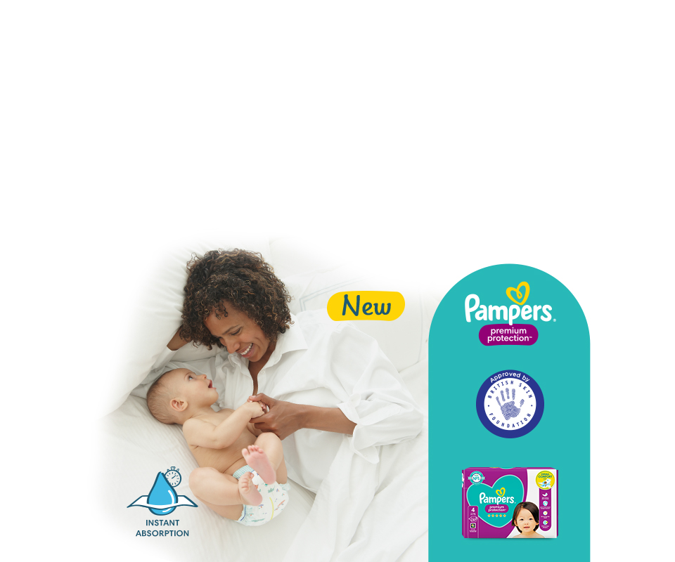 pampers premium care a baby dry