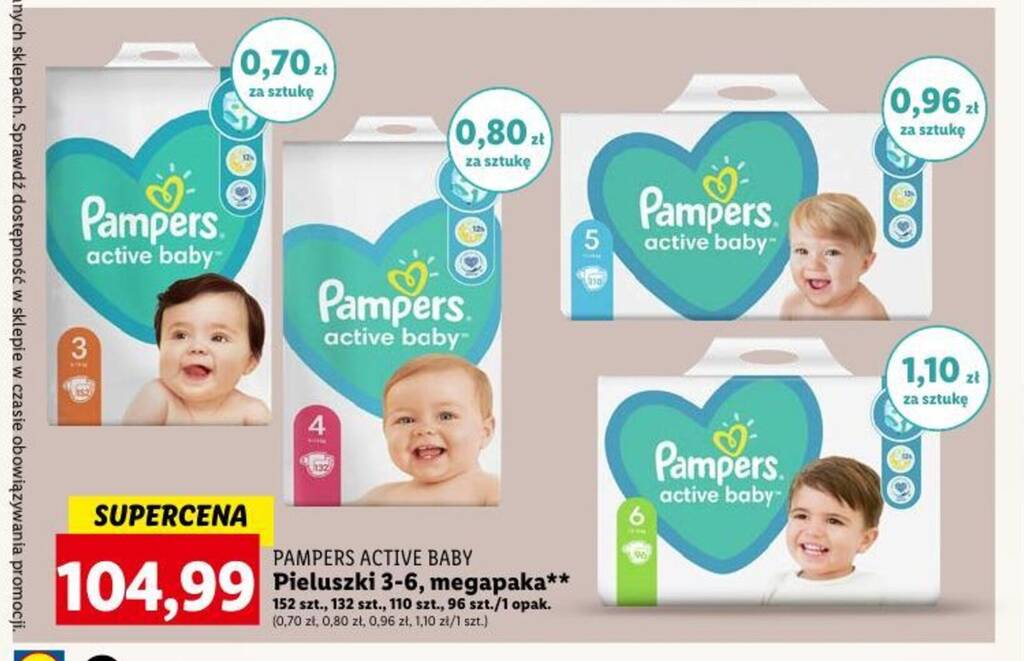 pampers promocje ceneo