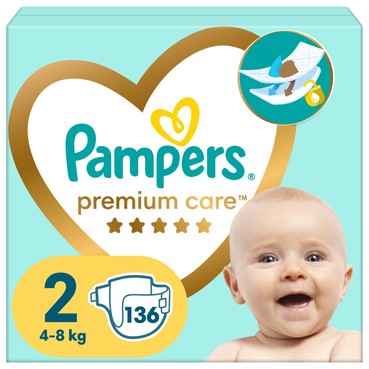 dla noworodka pampers 1 czy 2