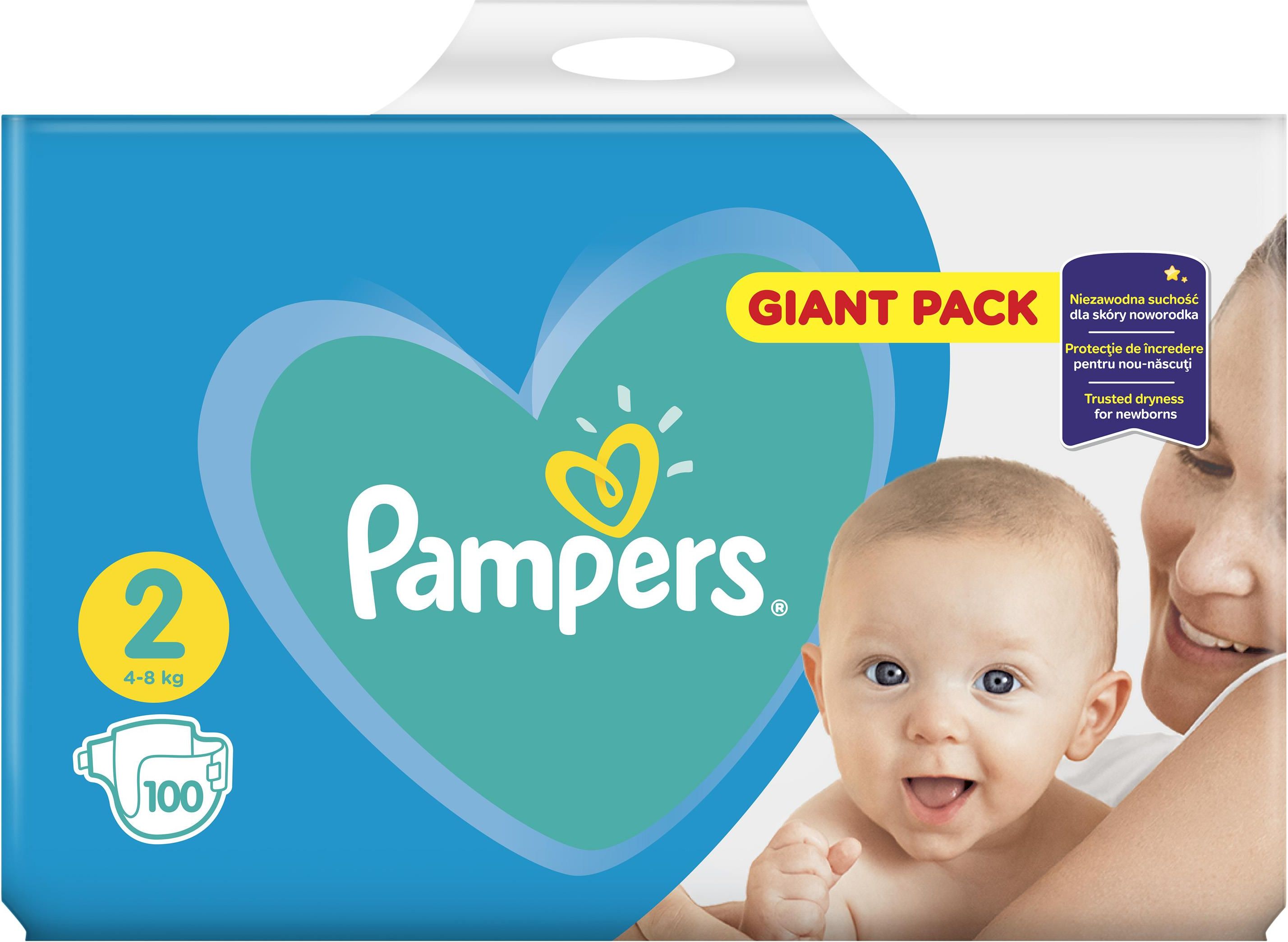 pampers premium care pieluchy rozmiary 1 2 168 sztuk