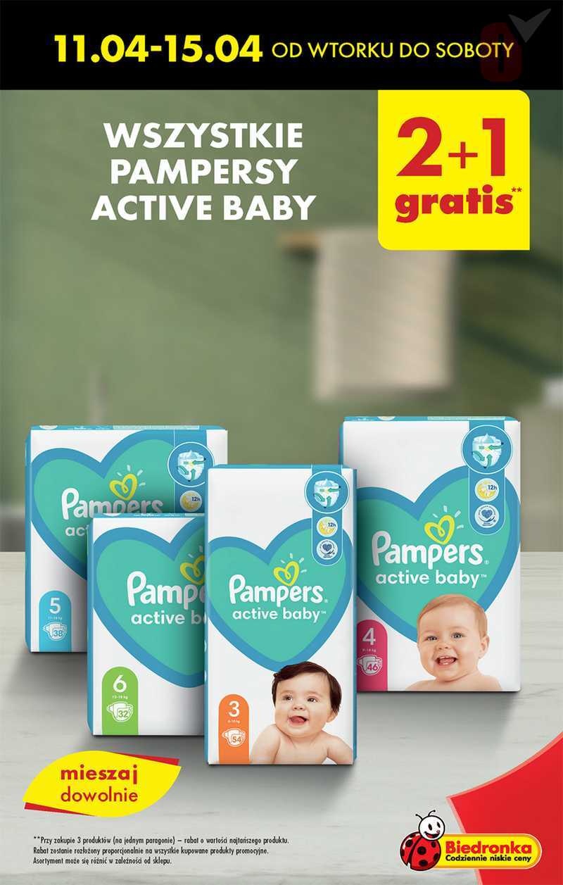 pampers niezwykłe maluchy