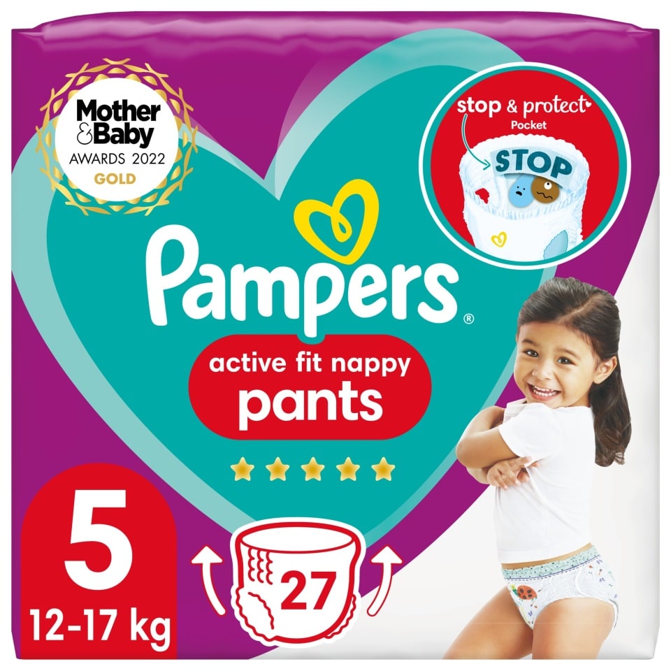 biedronka pieluchomajtki pampers mega