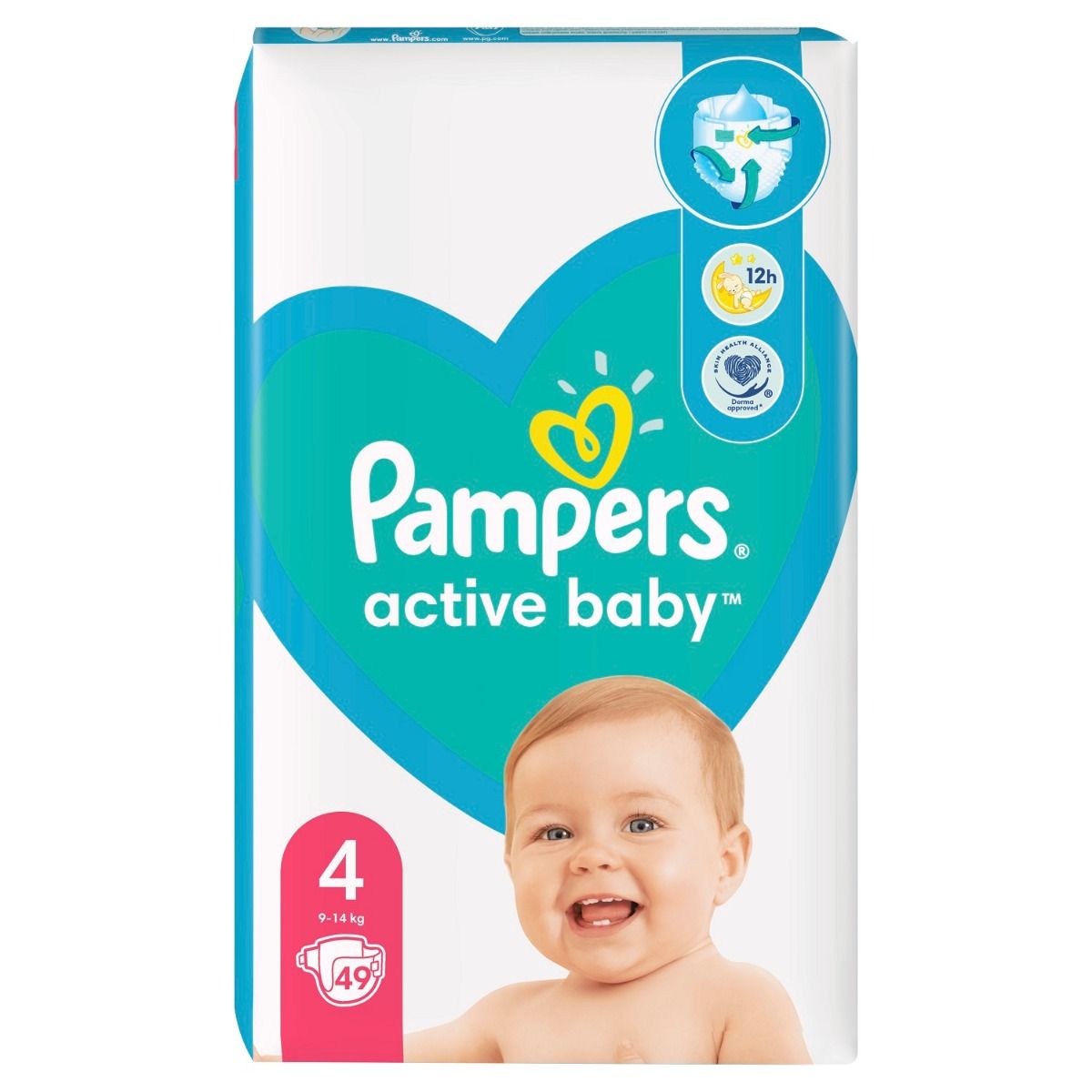 pampers active baby 3 54 szt