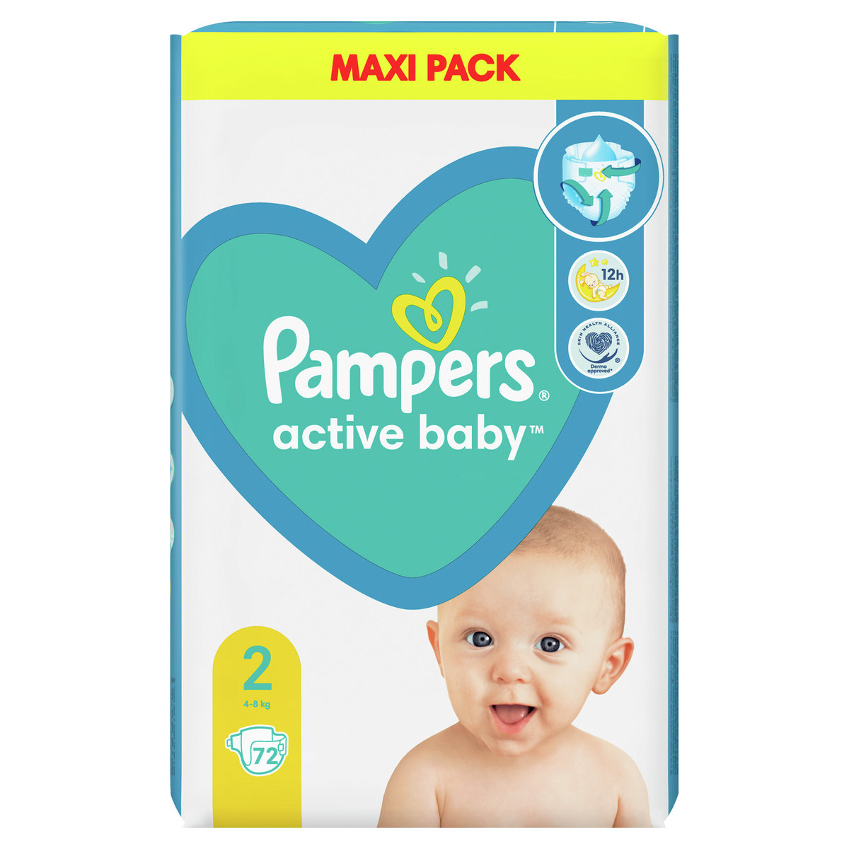 pampers new born baby 2
