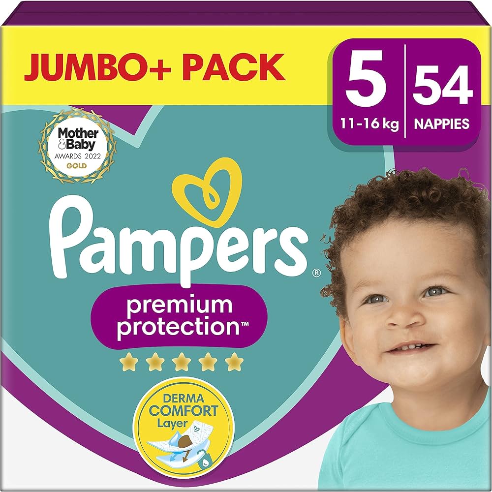 pampers pieluchoamjtki duże