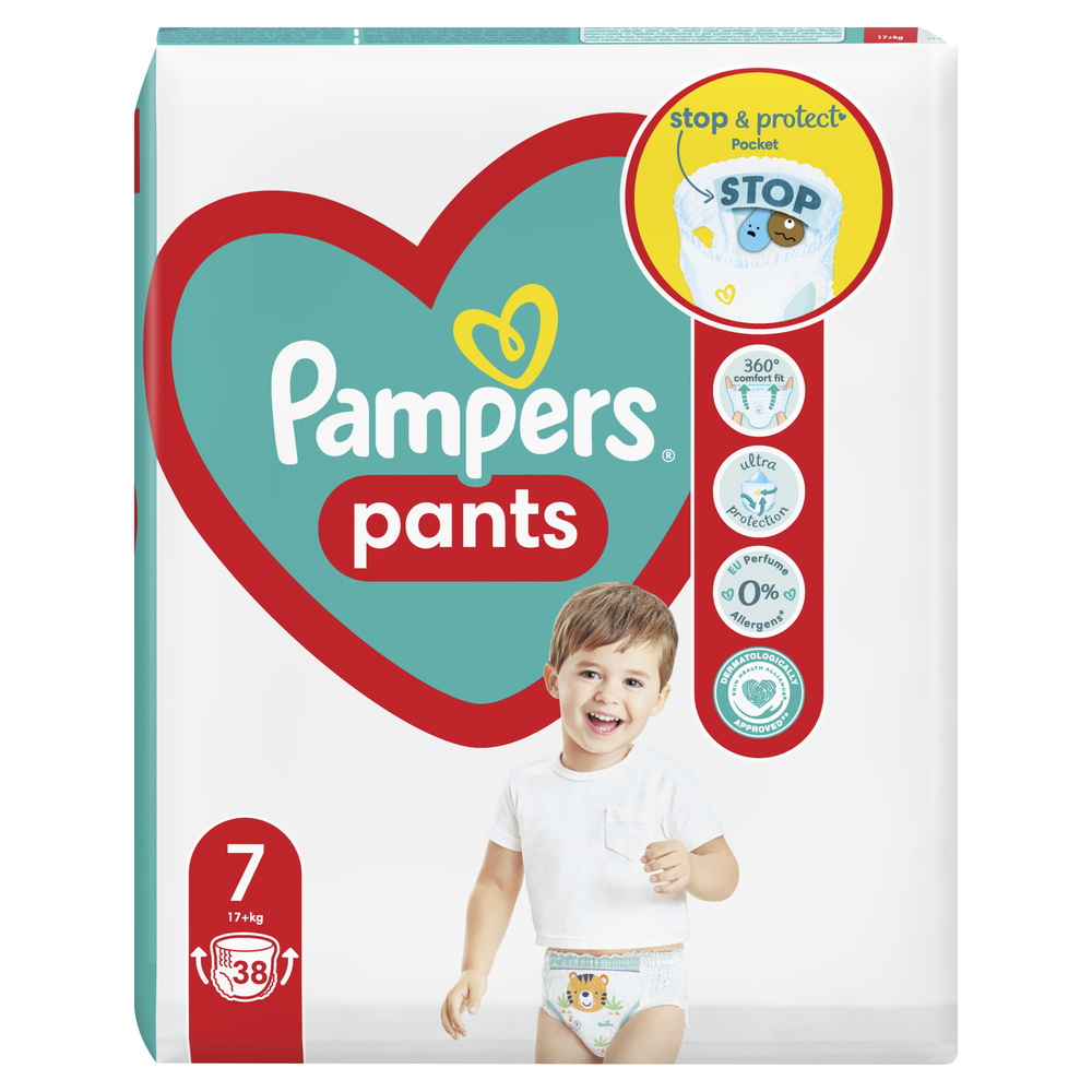 pampers pants pieluchomajtki rozmiar 5 12-17 kg junior 22 szt.społem