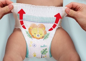 pieluchomajtki pampers premium care pons