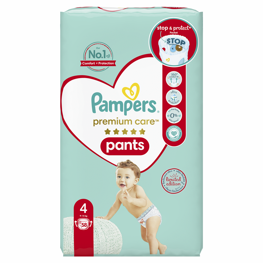 pieluchomajtki 4 pampers