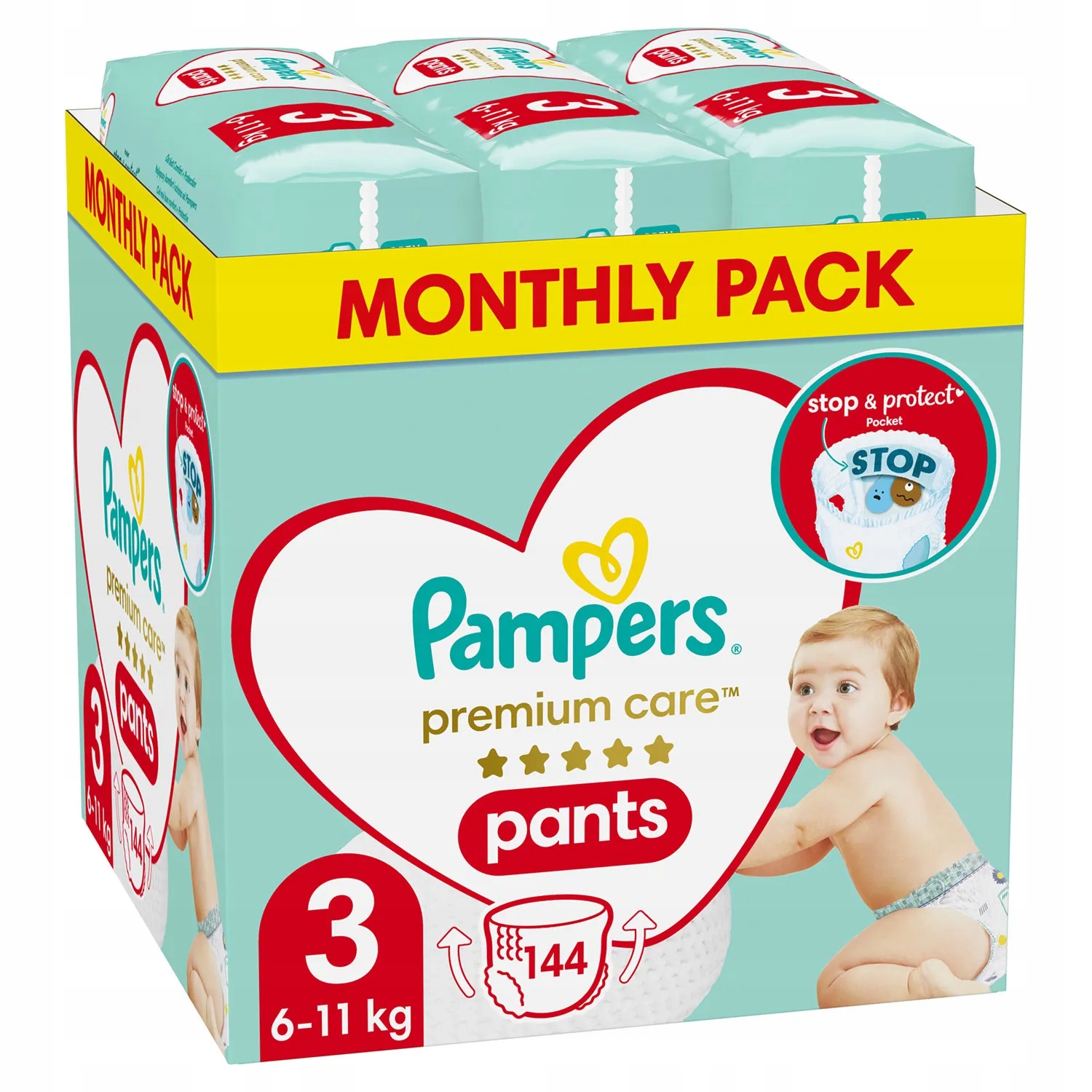 pampers wet wipes box