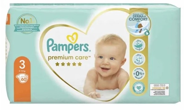 tytuł nosi pieluchy pampers 9