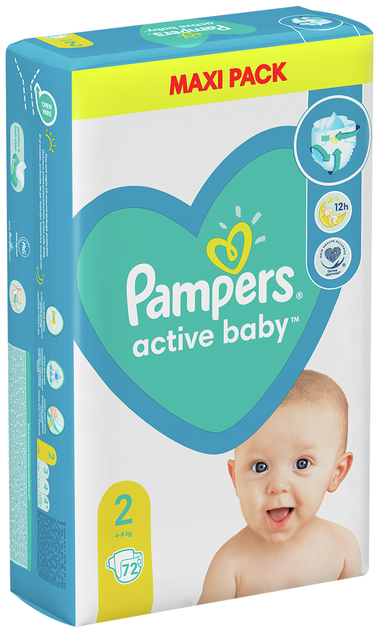 6pak chusteczek pampers