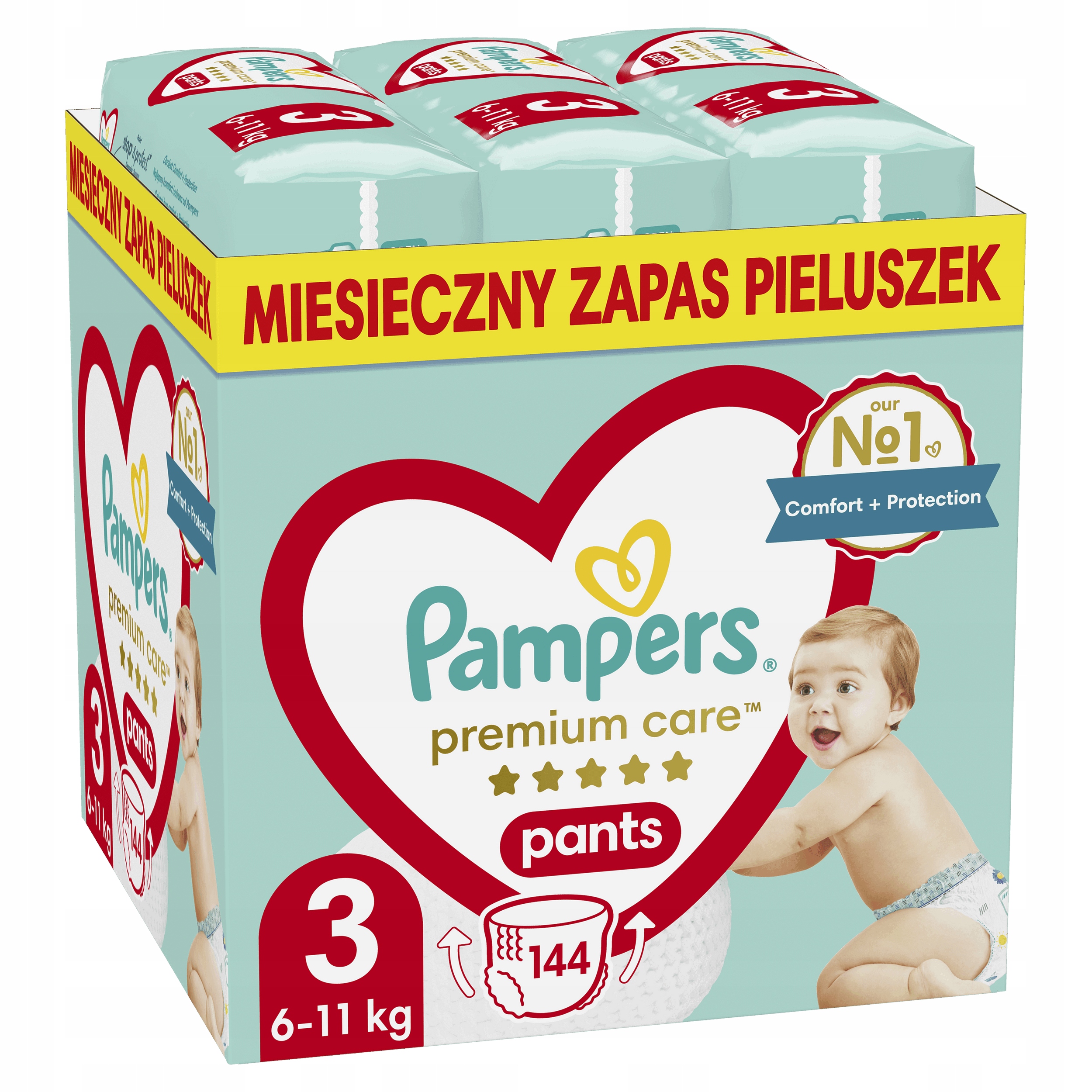 pampersy pampers 3 66 sztuk