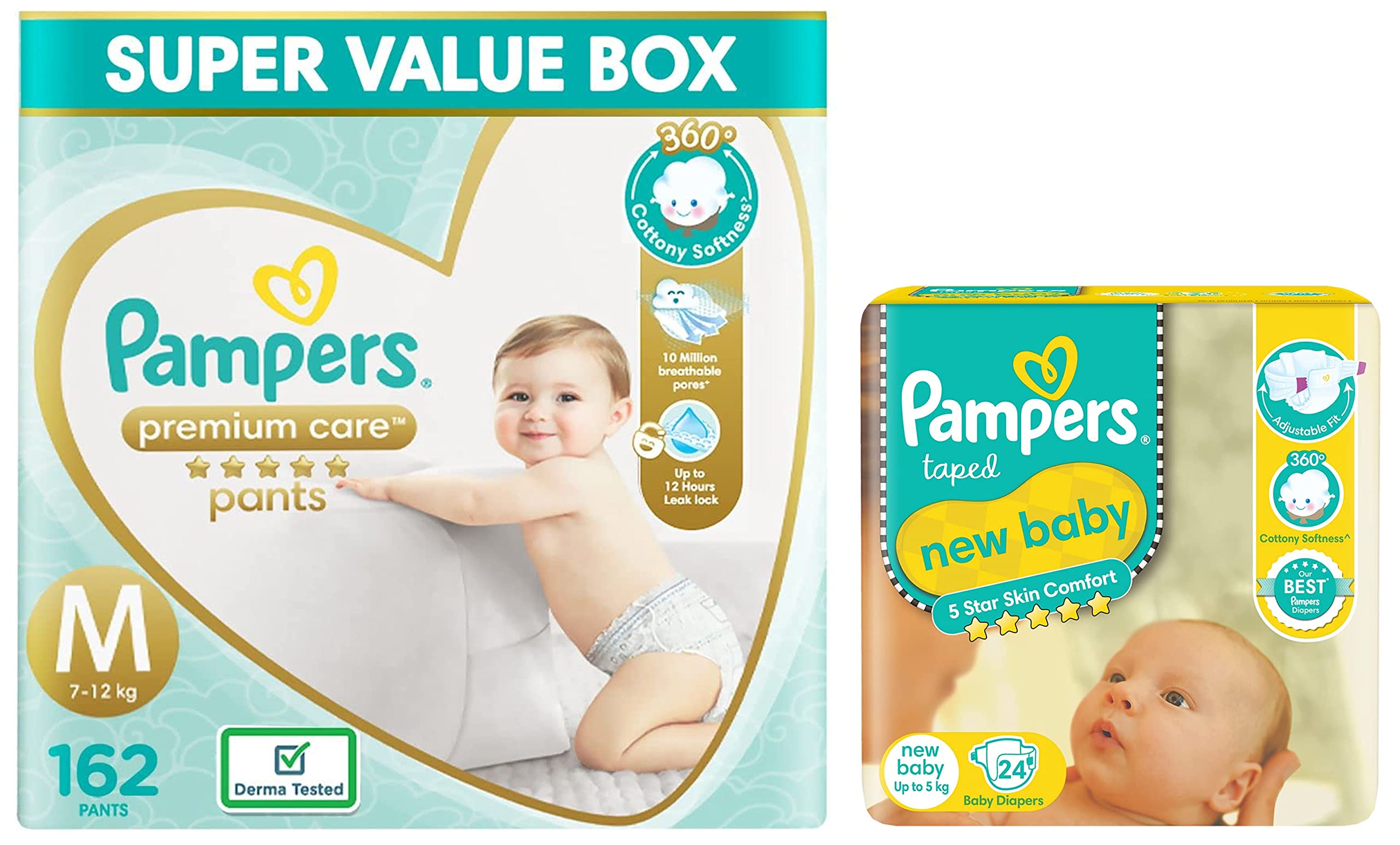 pampers 2-5 kg cena 43 szt