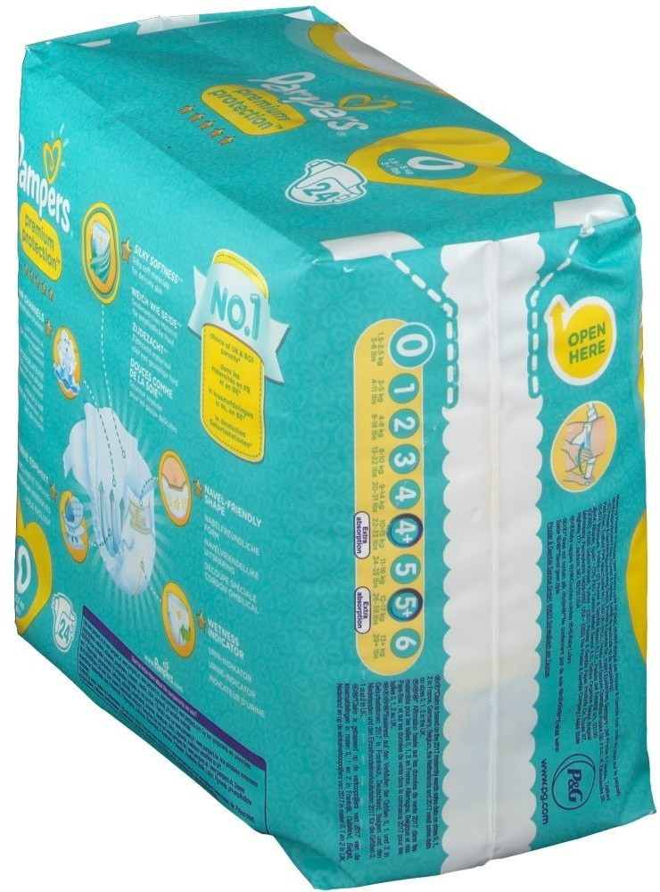 pampers mini pieluchy 2 4-8 kg